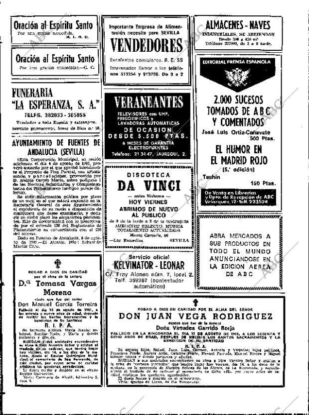 ABC SEVILLA 14-08-1981 página 54
