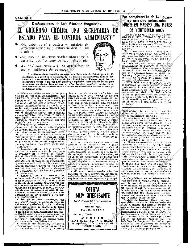 ABC SEVILLA 15-08-1981 página 21