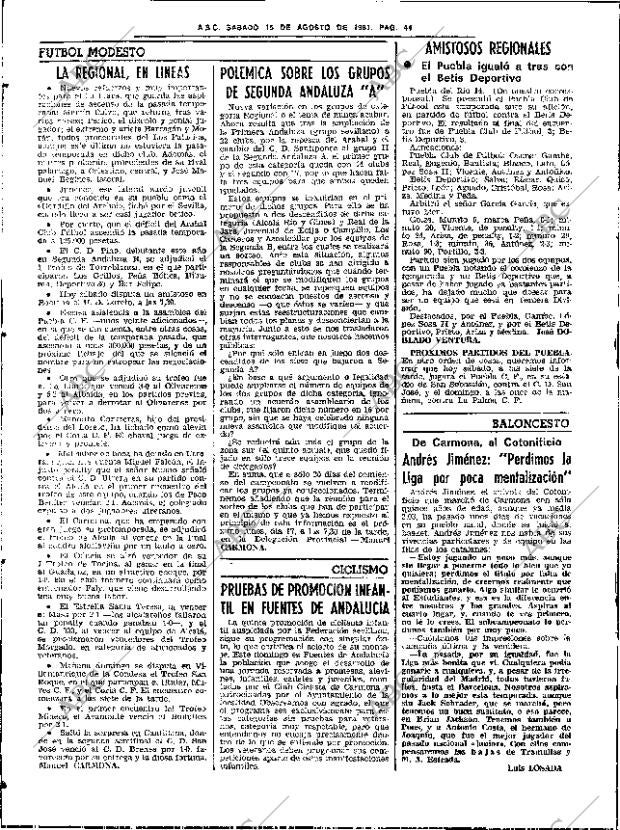 ABC SEVILLA 15-08-1981 página 50