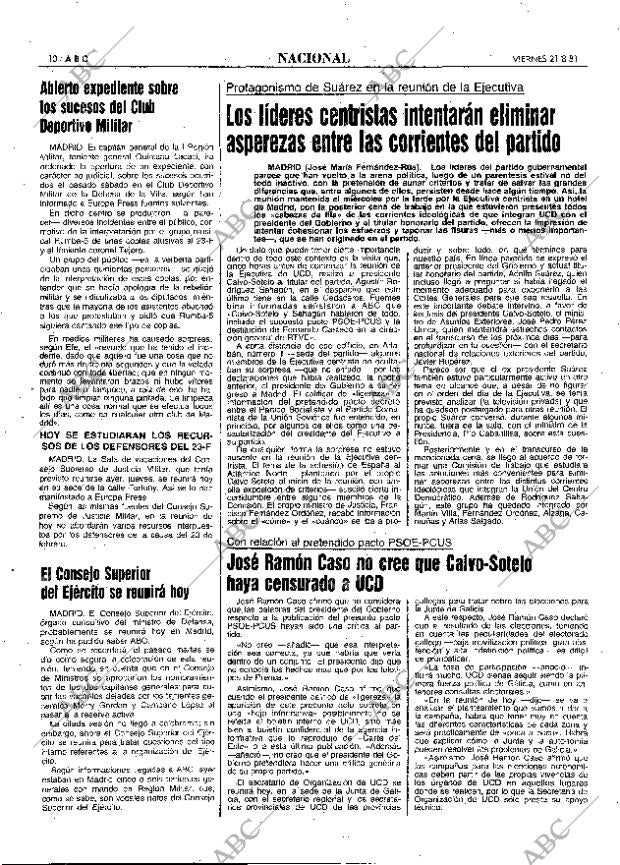 ABC MADRID 21-08-1981 página 18