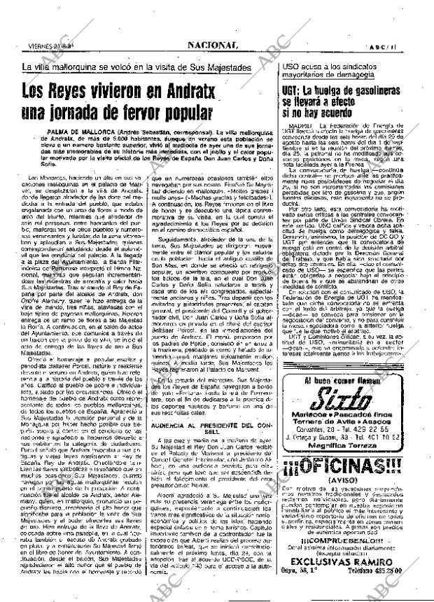 ABC MADRID 21-08-1981 página 19