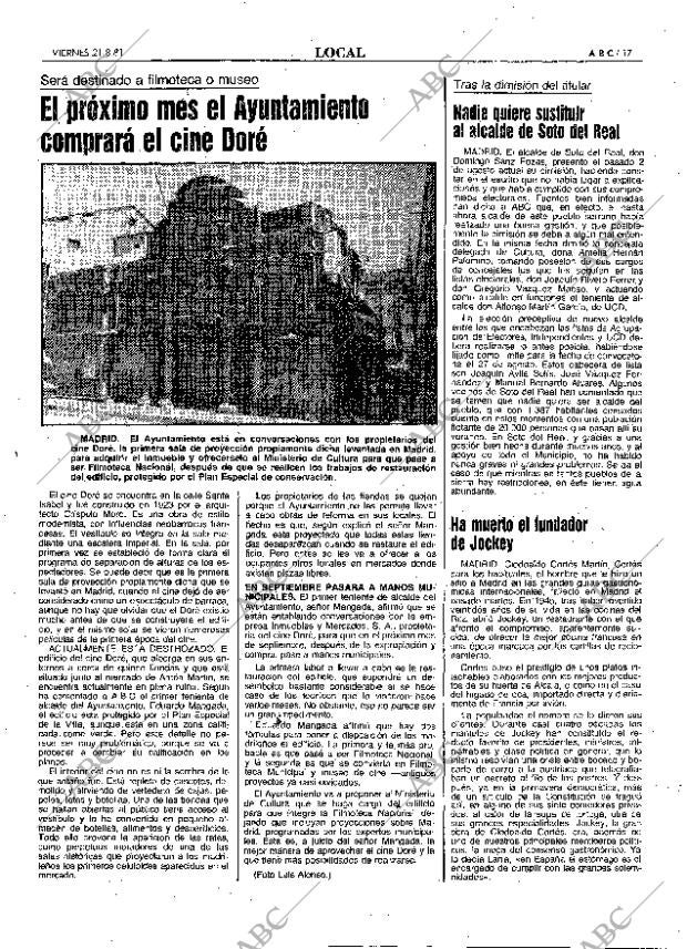 ABC MADRID 21-08-1981 página 25