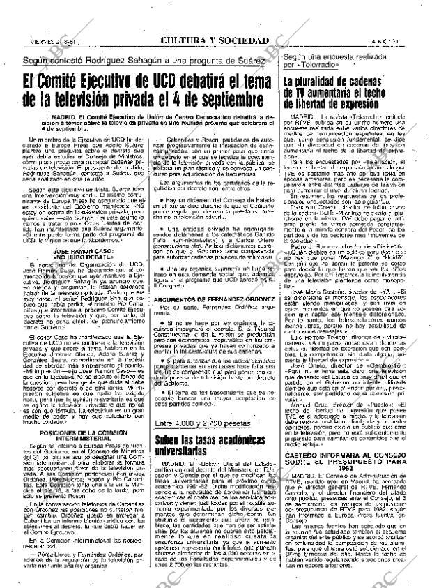 ABC MADRID 21-08-1981 página 29