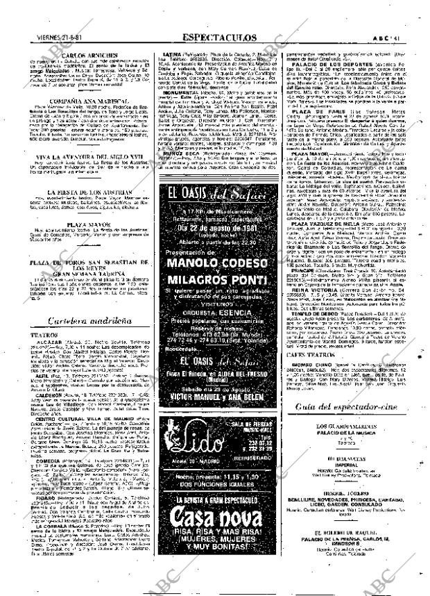 ABC MADRID 21-08-1981 página 49