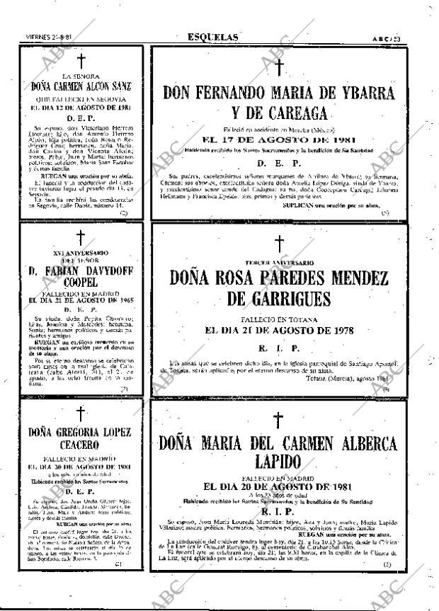 ABC MADRID 21-08-1981 página 61