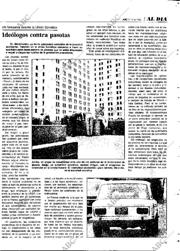 ABC MADRID 21-08-1981 página 65