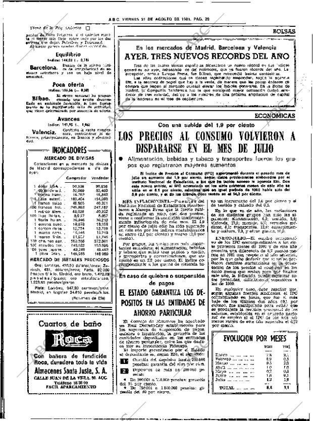 ABC SEVILLA 21-08-1981 página 28