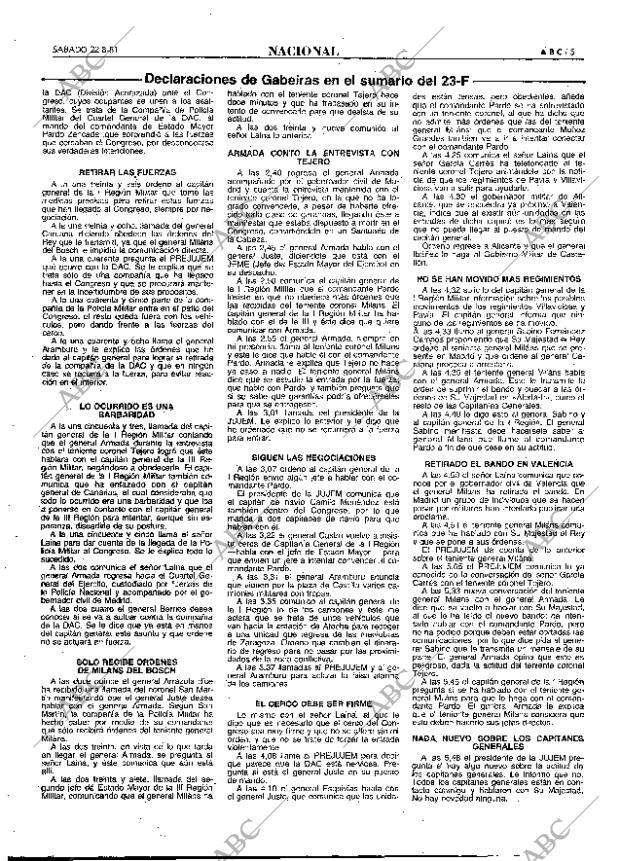 ABC MADRID 22-08-1981 página 13