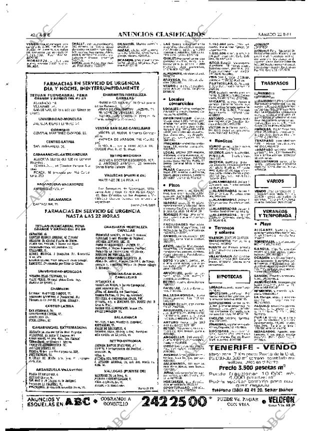 ABC MADRID 22-08-1981 página 50