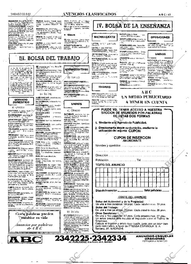 ABC MADRID 22-08-1981 página 51