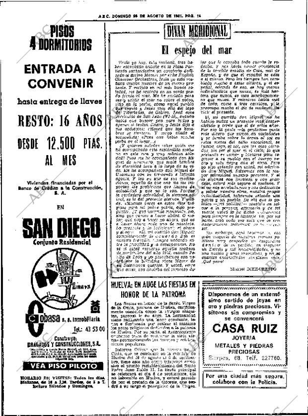 ABC SEVILLA 23-08-1981 página 22