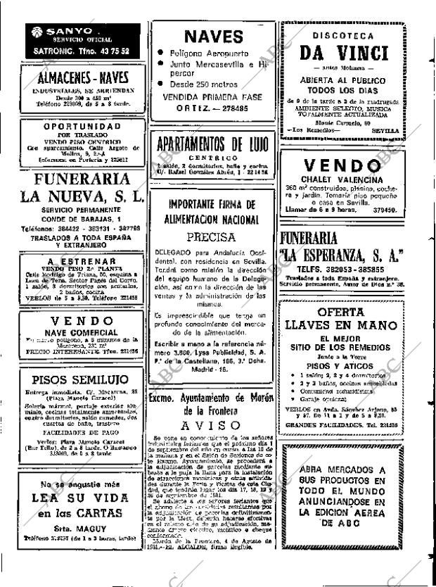 ABC SEVILLA 23-08-1981 página 59