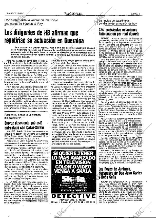 ABC MADRID 25-08-1981 página 13