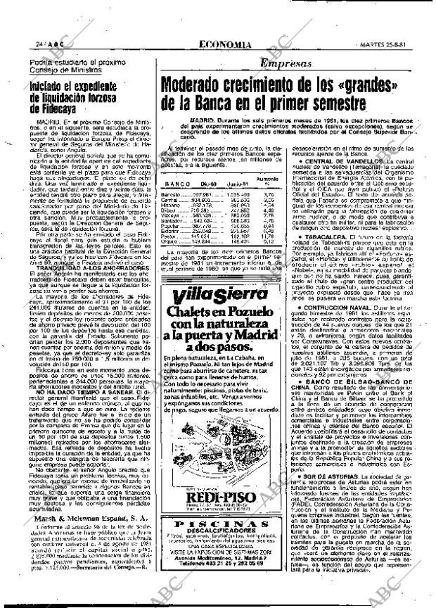 ABC MADRID 25-08-1981 página 32