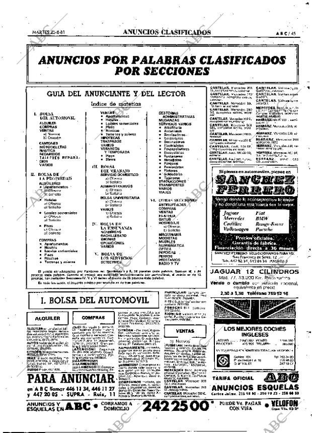 ABC MADRID 25-08-1981 página 53