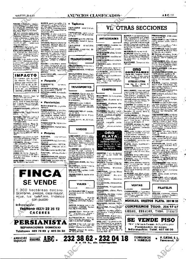 ABC MADRID 25-08-1981 página 59