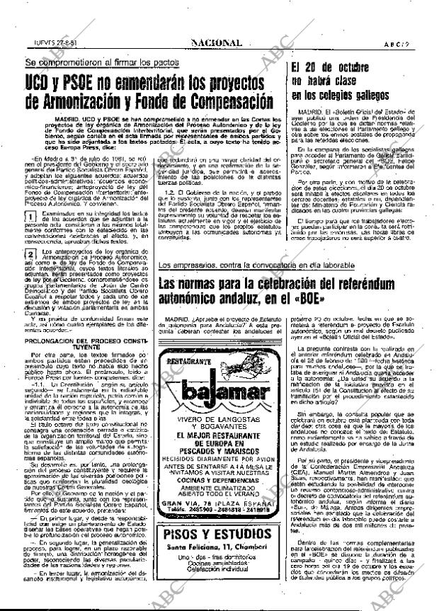 ABC MADRID 27-08-1981 página 17