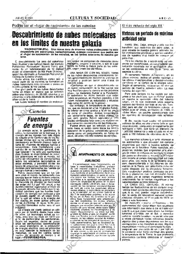 ABC MADRID 27-08-1981 página 31