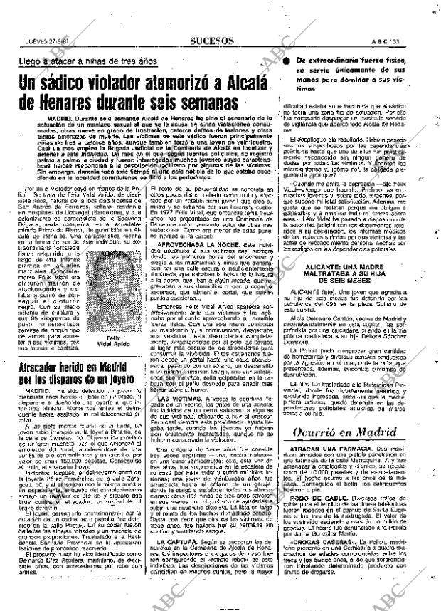 ABC MADRID 27-08-1981 página 41