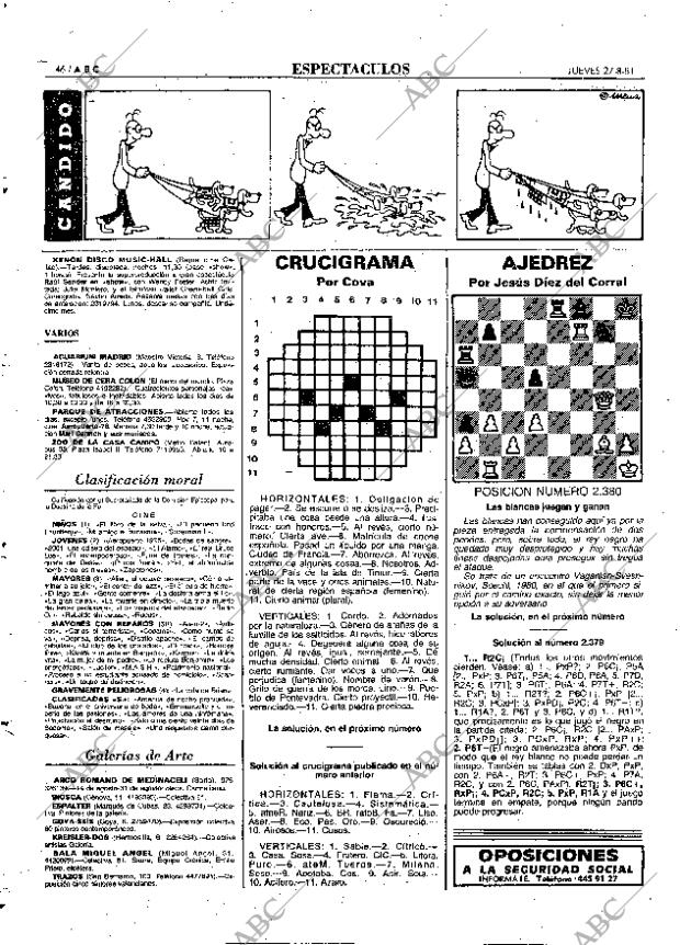 ABC MADRID 27-08-1981 página 54