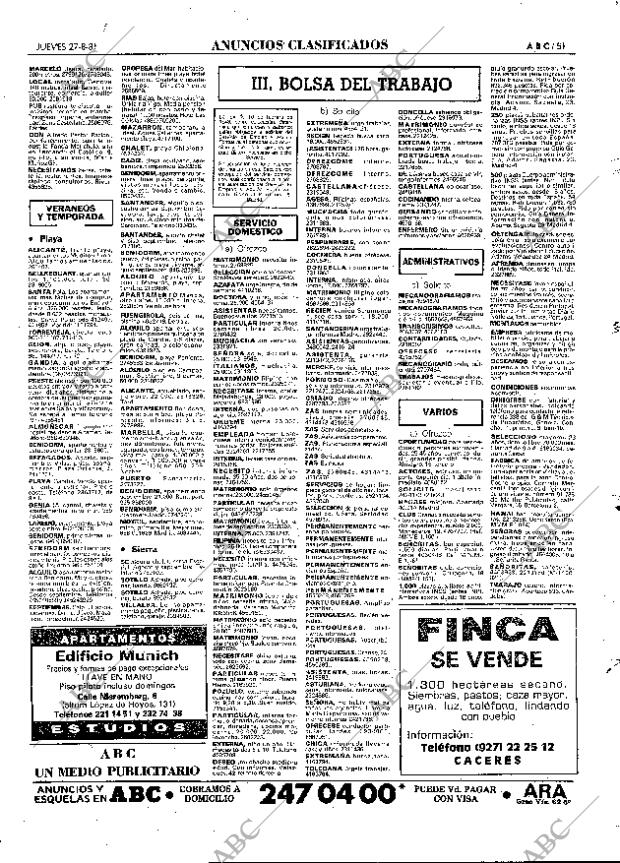 ABC MADRID 27-08-1981 página 59