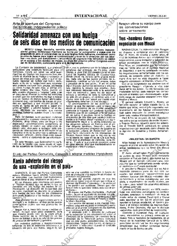 ABC MADRID 28-08-1981 página 22