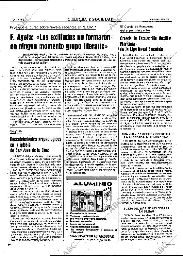 ABC MADRID 28-08-1981 página 32