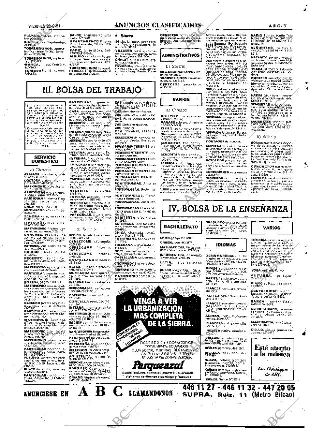 ABC MADRID 28-08-1981 página 59
