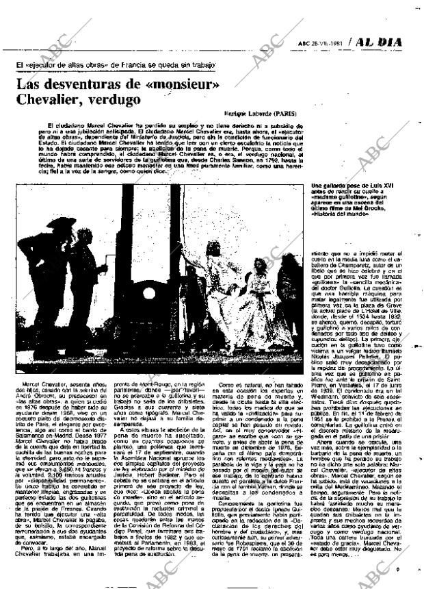 ABC MADRID 28-08-1981 página 65