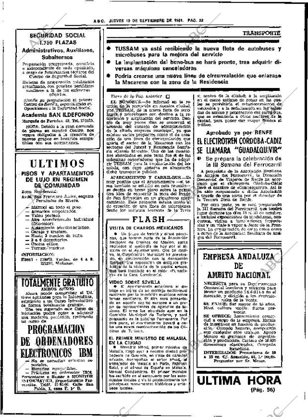 ABC SEVILLA 10-09-1981 página 30