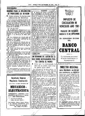 ABC SEVILLA 10-09-1981 página 43