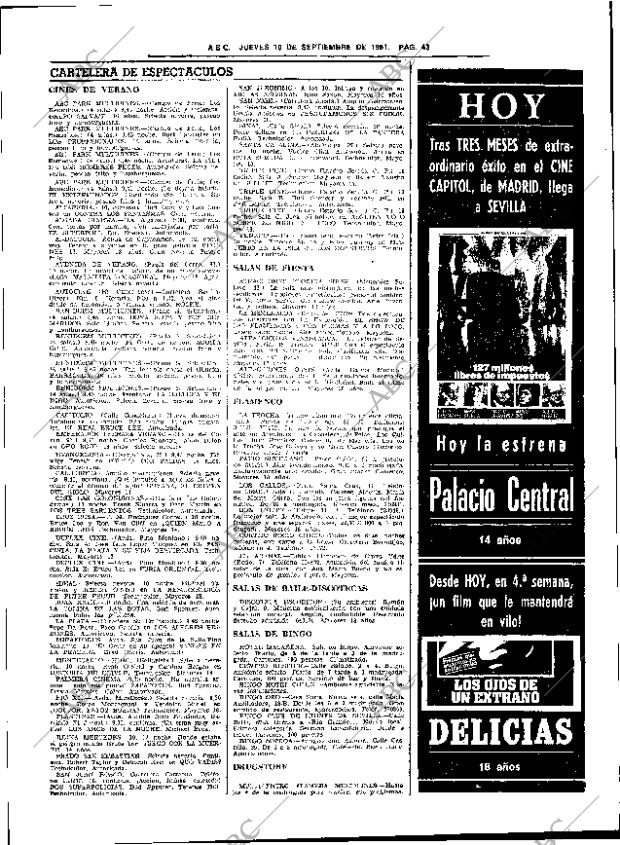ABC SEVILLA 10-09-1981 página 51