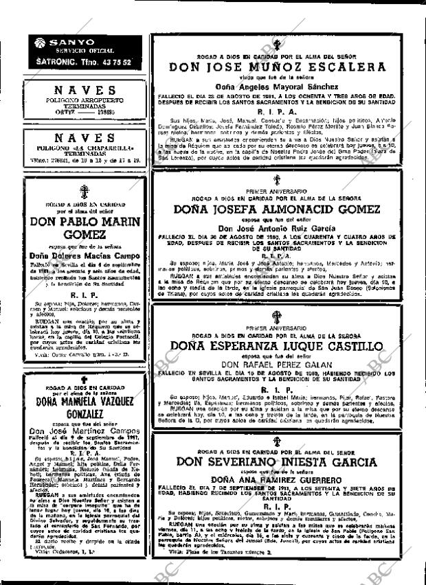 ABC SEVILLA 10-09-1981 página 60