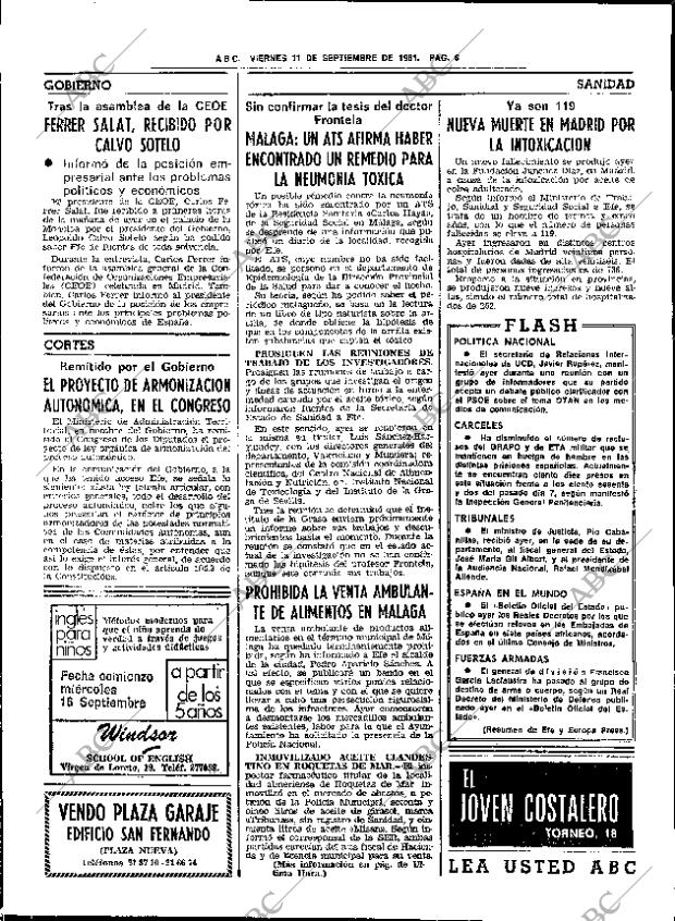 ABC SEVILLA 11-09-1981 página 14