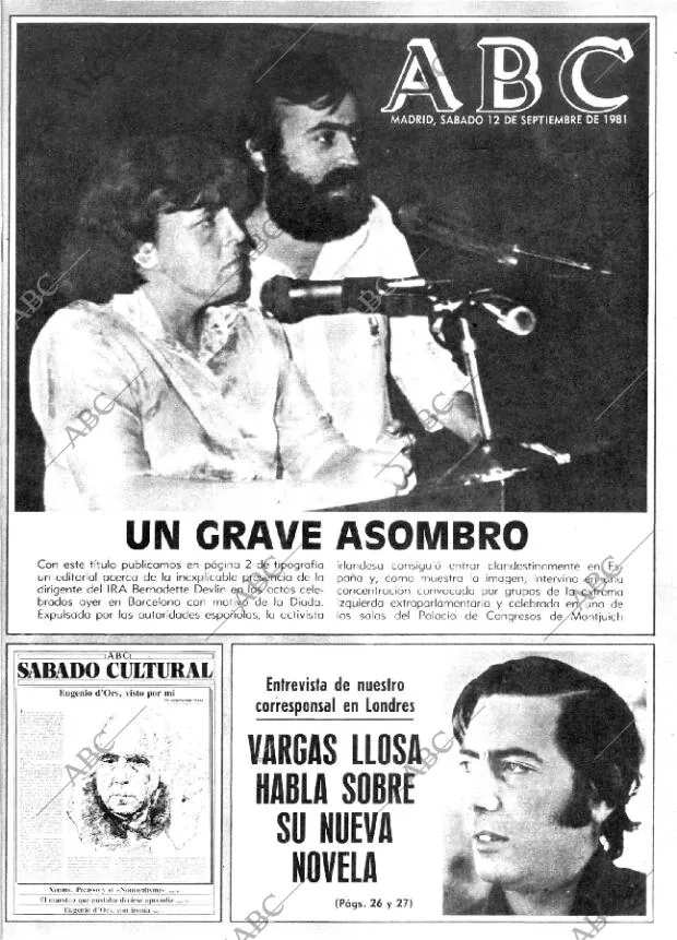 ABC MADRID 12-09-1981 página 1