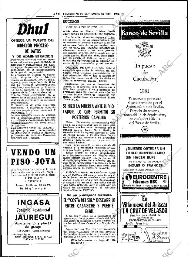 ABC SEVILLA 13-09-1981 página 56