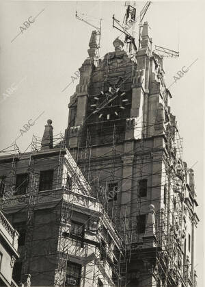 Restauración del edificio de Telefónica en la Gran Vía