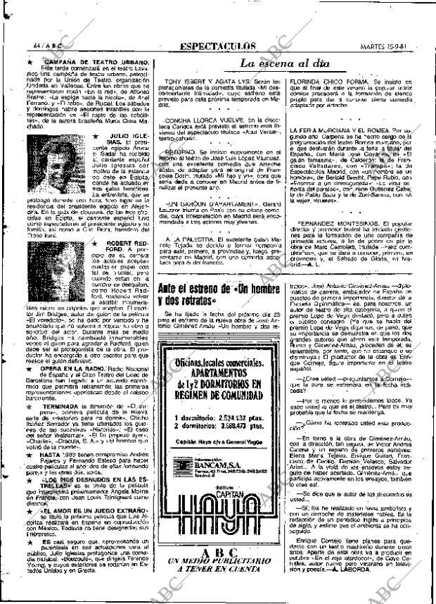 ABC MADRID 15-09-1981 página 76