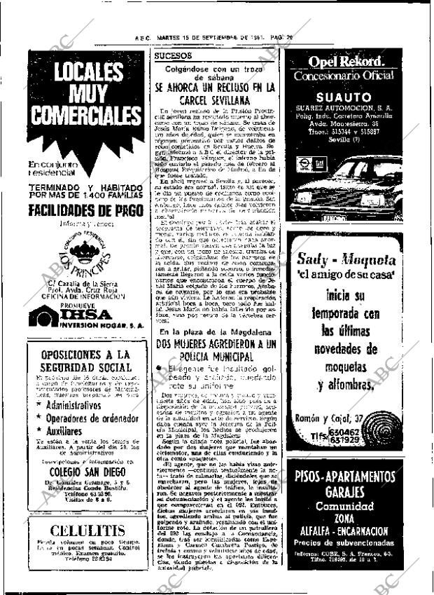 ABC SEVILLA 15-09-1981 página 38