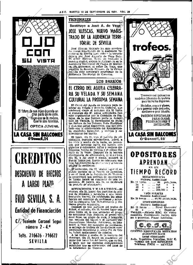 ABC SEVILLA 15-09-1981 página 40