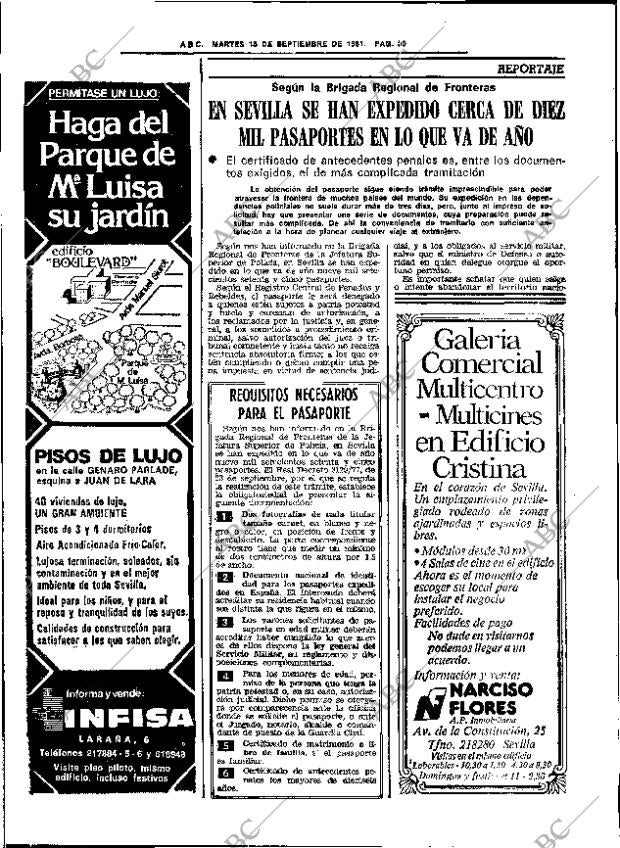 ABC SEVILLA 15-09-1981 página 42