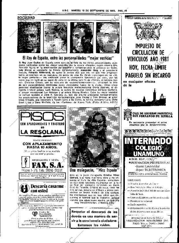 ABC SEVILLA 15-09-1981 página 53