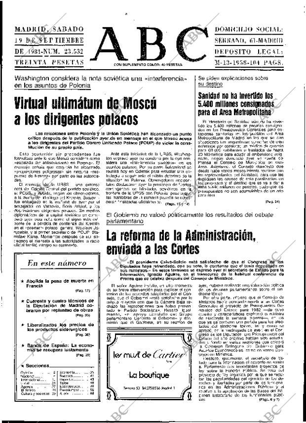 ABC MADRID 19-09-1981 página 13