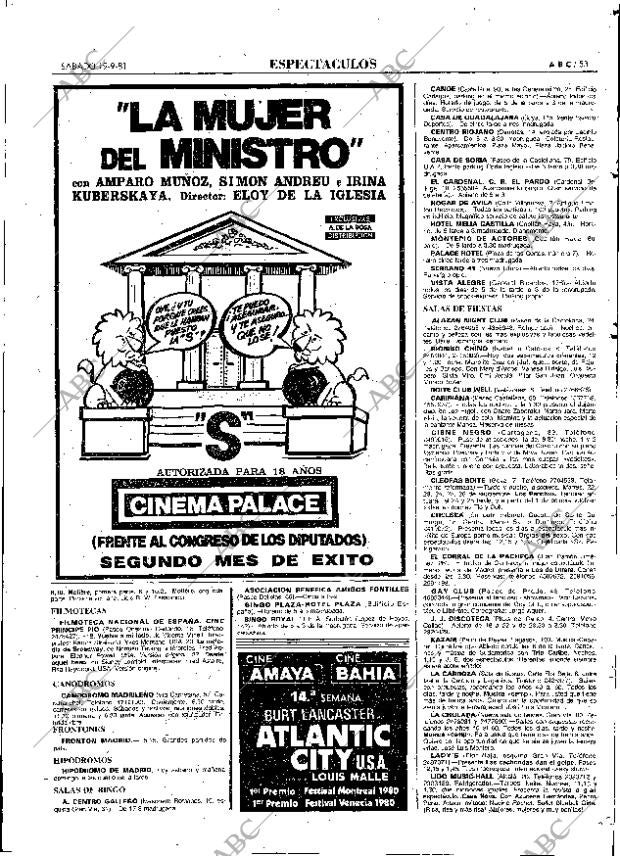 ABC MADRID 19-09-1981 página 77