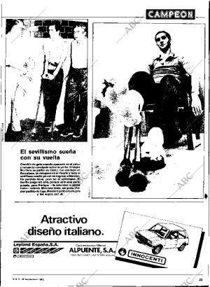 ABC SEVILLA 22-09-1981 página 105