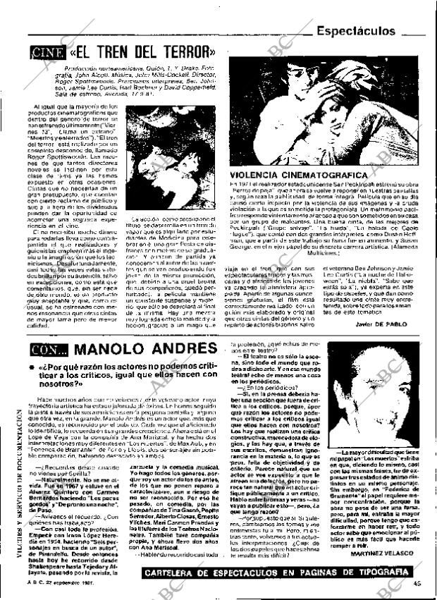 ABC SEVILLA 22-09-1981 página 117