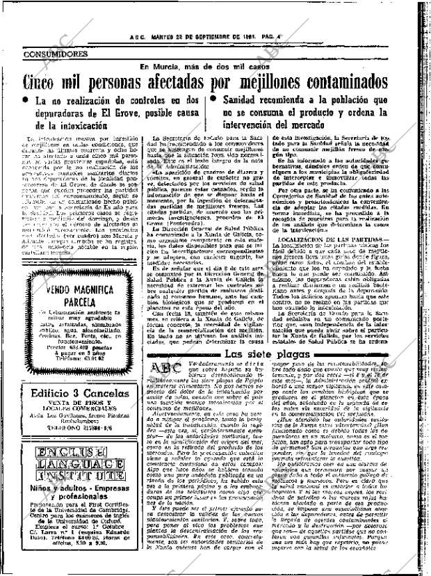 ABC SEVILLA 22-09-1981 página 28