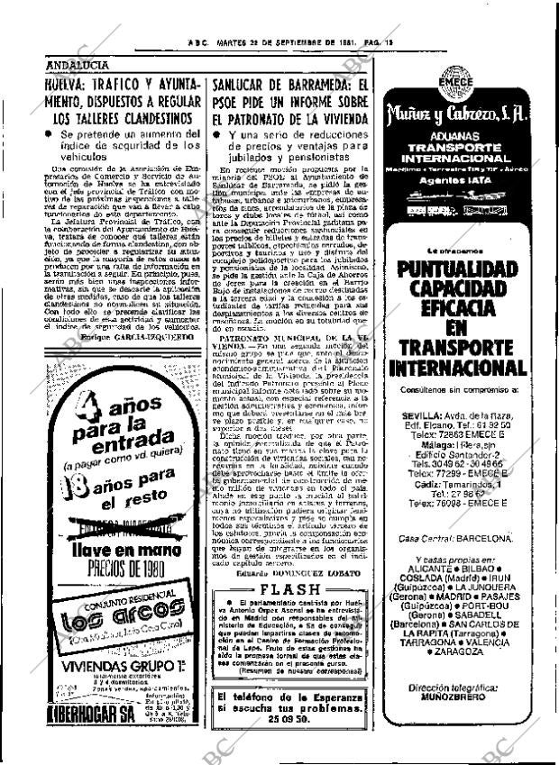 ABC SEVILLA 22-09-1981 página 39