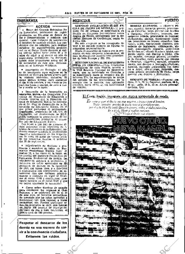 ABC SEVILLA 22-09-1981 página 57