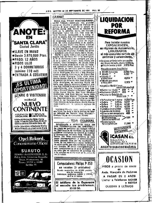 ABC SEVILLA 22-09-1981 página 60